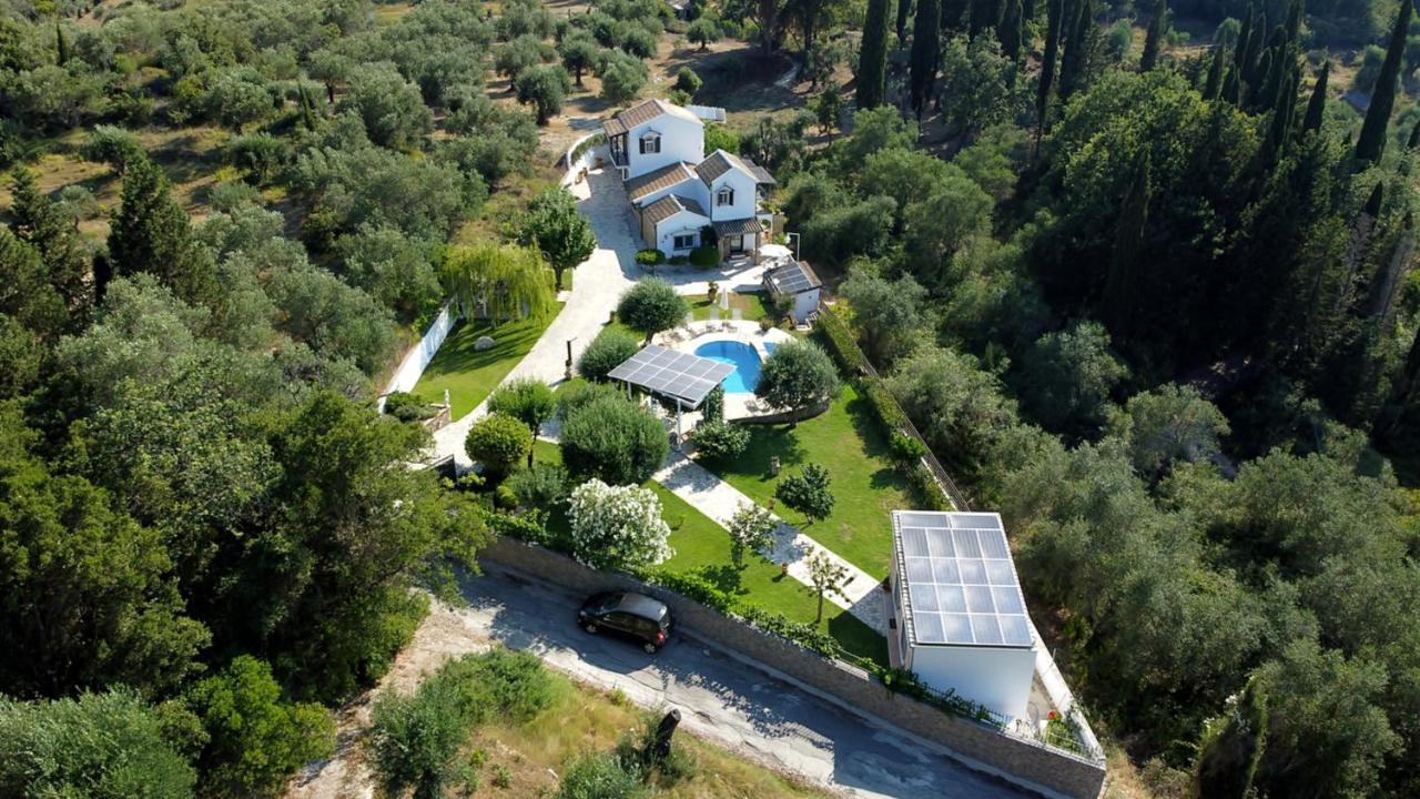 Villa Claire Corfu Achílleion Exterior foto