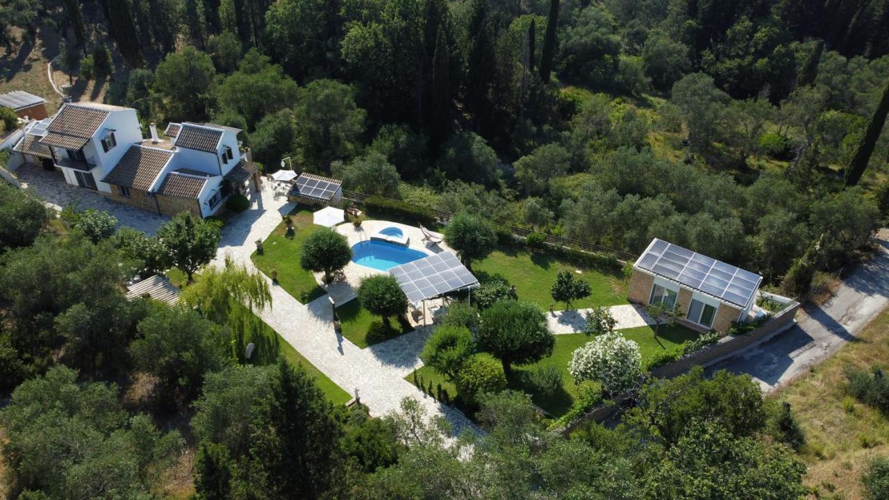Villa Claire Corfu Achílleion Exterior foto