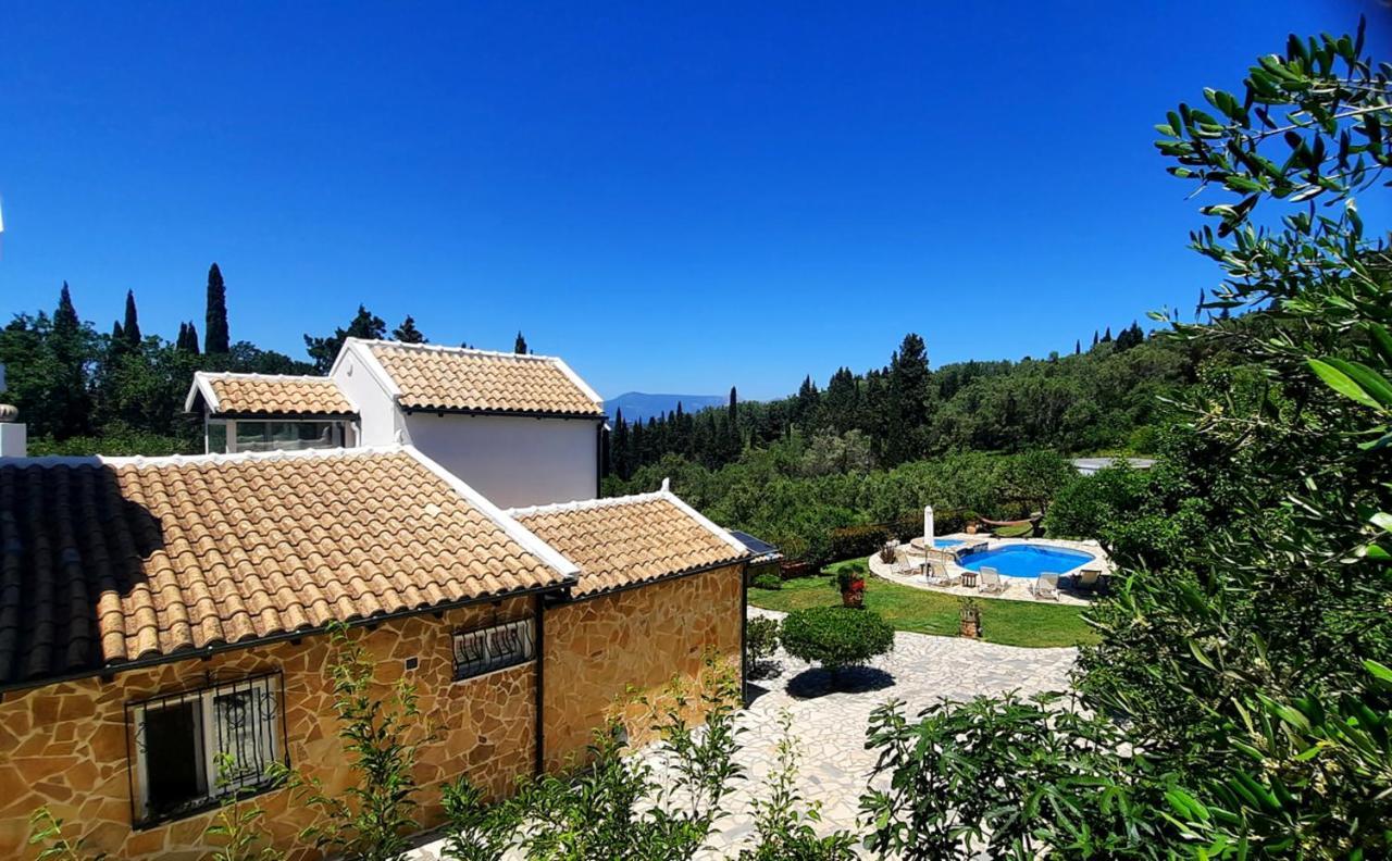 Villa Claire Corfu Achílleion Exterior foto