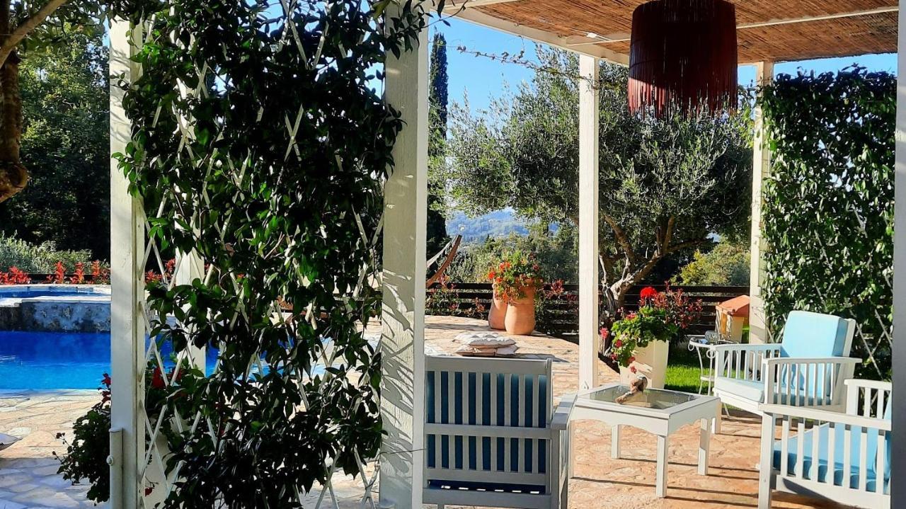 Villa Claire Corfu Achílleion Exterior foto
